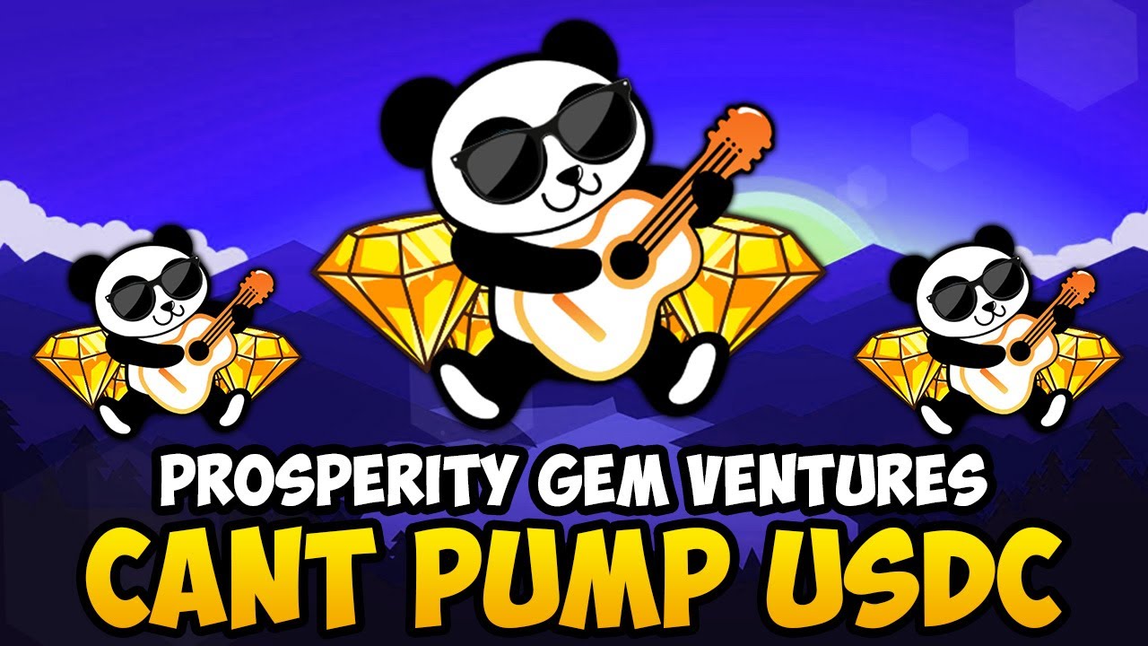 PGV - CAN'T PUMP USDC? (PROSPERITY GEM VENTURES CRYPTO UPDATES & NEWS)