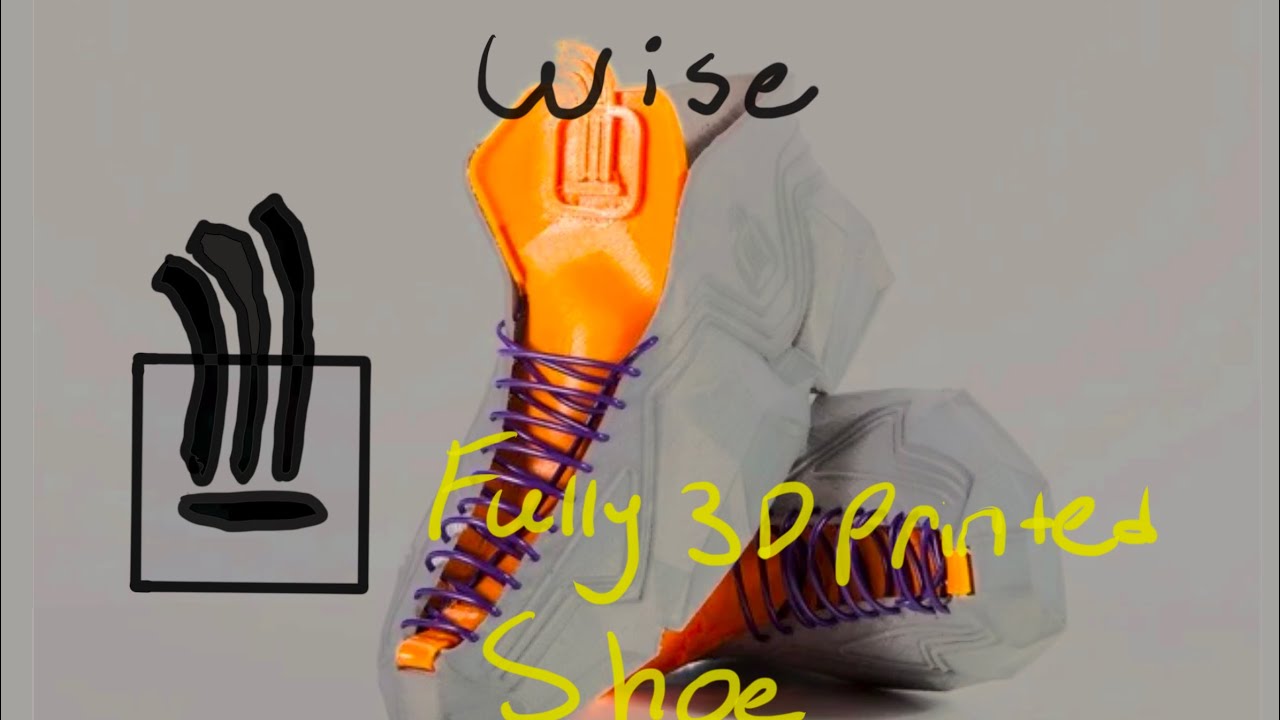 The Wise shoe | Fully 3D Printed Shoe