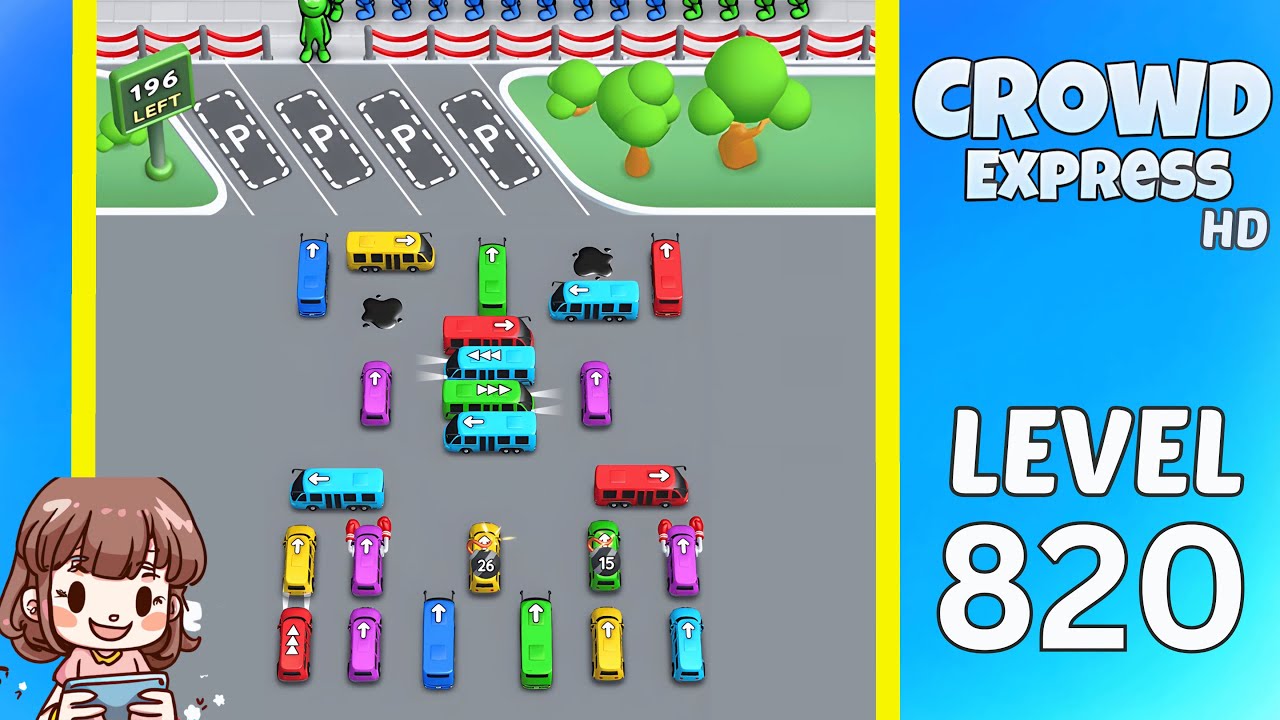 Crowd Express Level 820 Solution Walkthrough