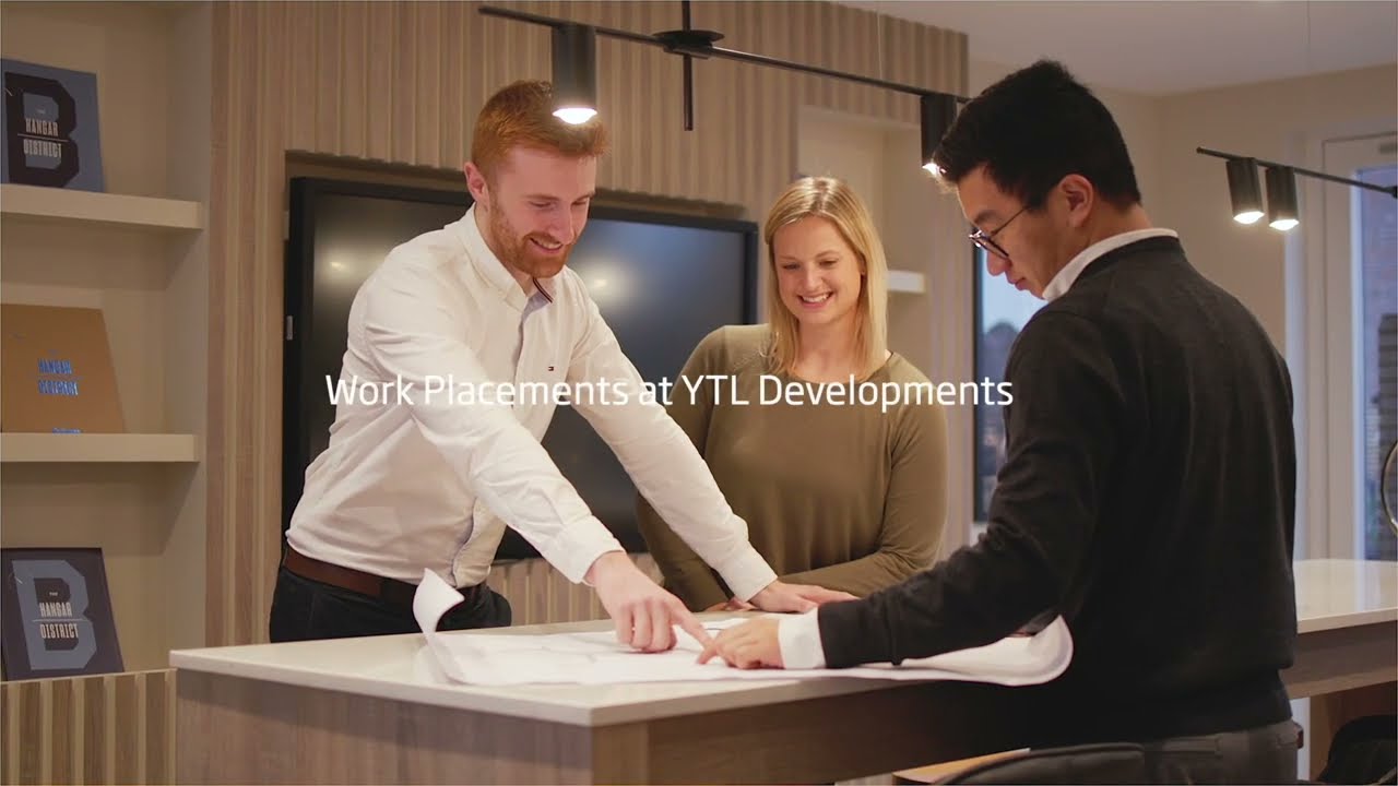 University Work Placements in Bristol | Learn with YTL Developments