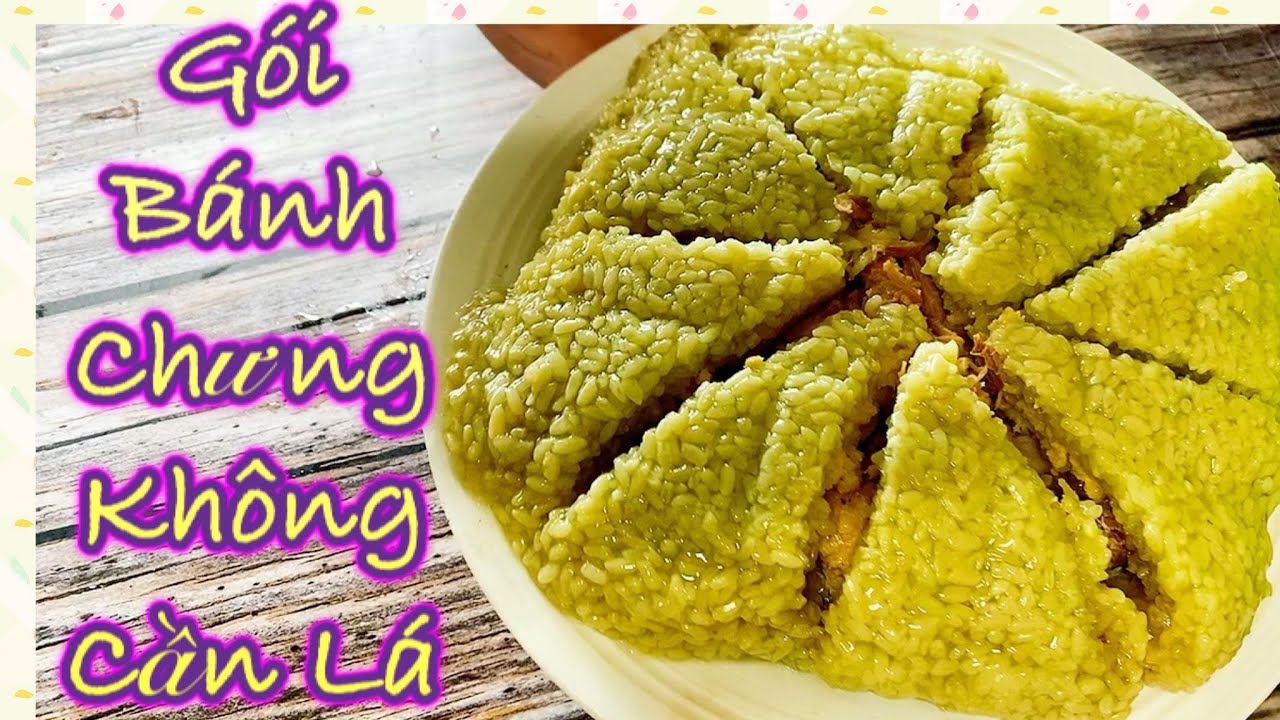 Cách gói bánh chưng KHÔNG CẦN LÁ thật dễ dàng, bánh xanh,rền ngon ,món Việt ở Nhật |Góc Nấu Ăn TV#87