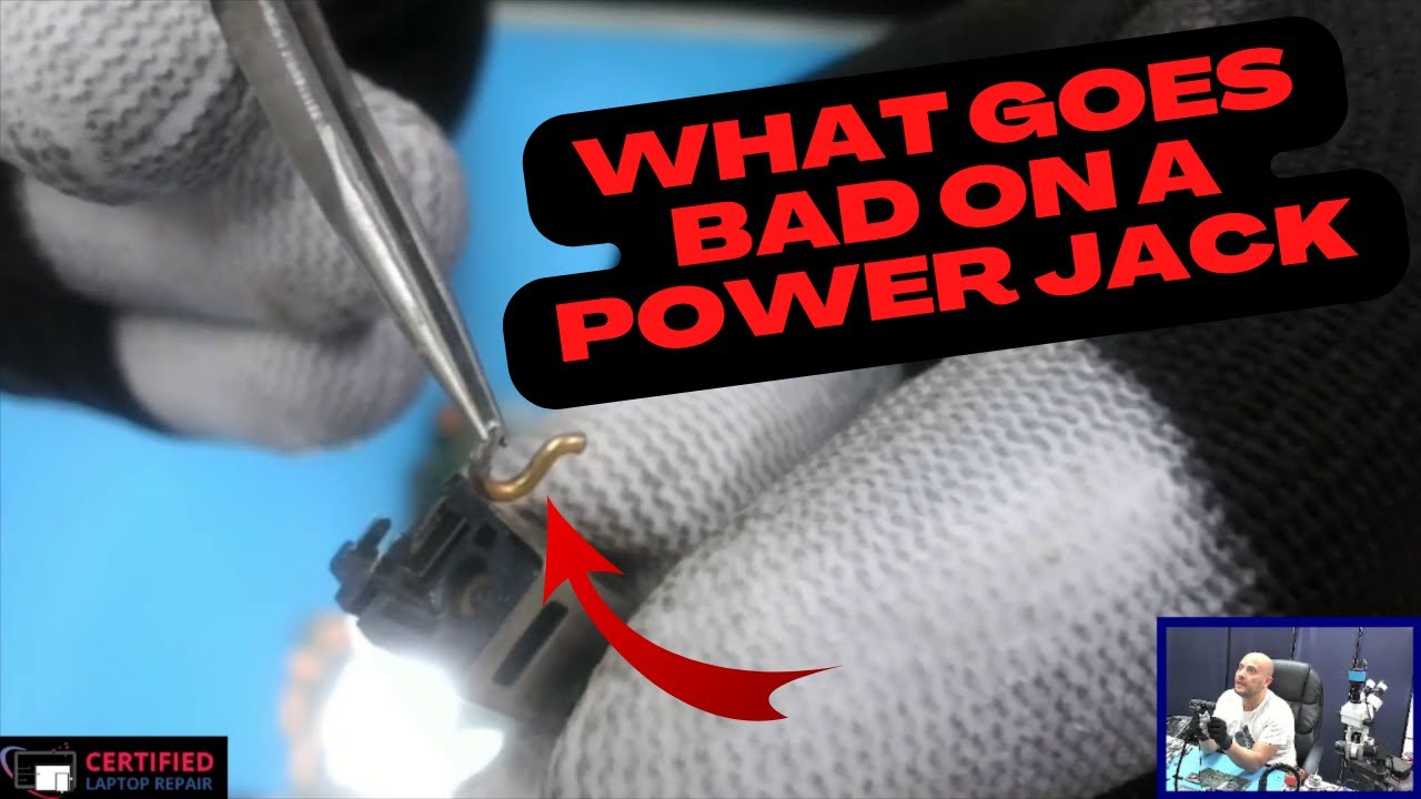 Asus laptop charging port repair