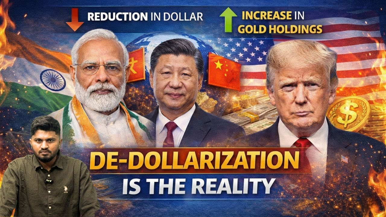 Is the US Dollar Collapsing? 📉 De-Dollarization & The Rise of Gold Explained #dailycurrentaffairs