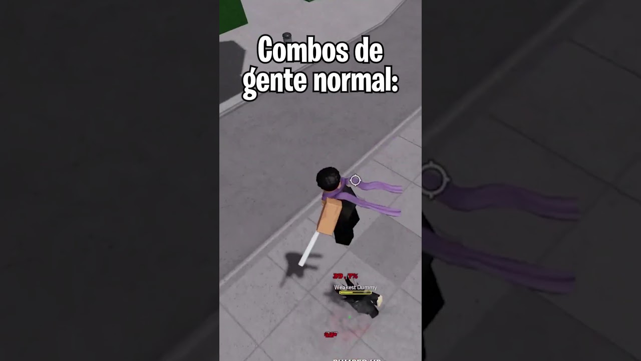 COMBOS de Gente Normal VS COMBOS de YOUTUBERS en The Strongest Battlegrounds 🤔