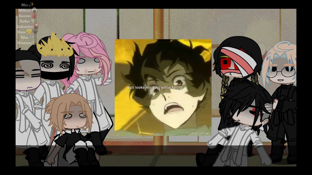 •Tokyo Manji react to Takemichi as Dazai• Second reaction video • alltake • Enjoy!♡