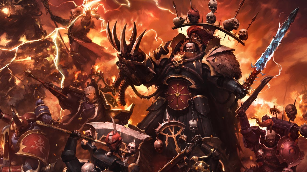 GLORYHAMMER - Universe On Fire | W40k Chaos Music Video