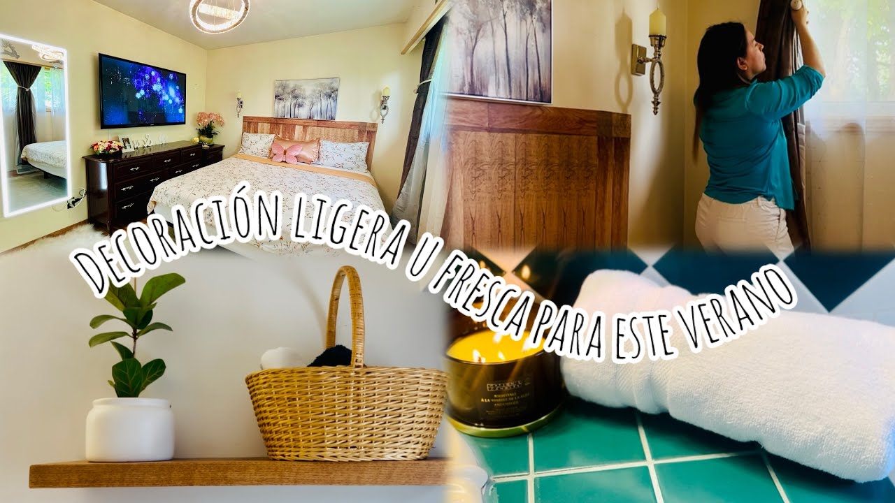 RECÁMARA Y BAÑOS LIMPIOS Y FRESCO ESTE VERANO