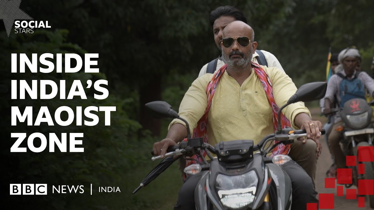 “Can get caught in the crossfire anytime”: Being a journalist in India’s Maoist zone | BBC News