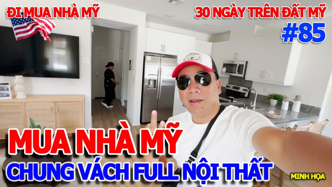 ĐI MUA NHÀ Ở MỸ BANG CALIFORNIA GẦN KHU NHÀ GIÀU TEMECULA - NHÀ CHUNG VÁCH FULL NỘI THẤT GIÁ HẾT HỒN