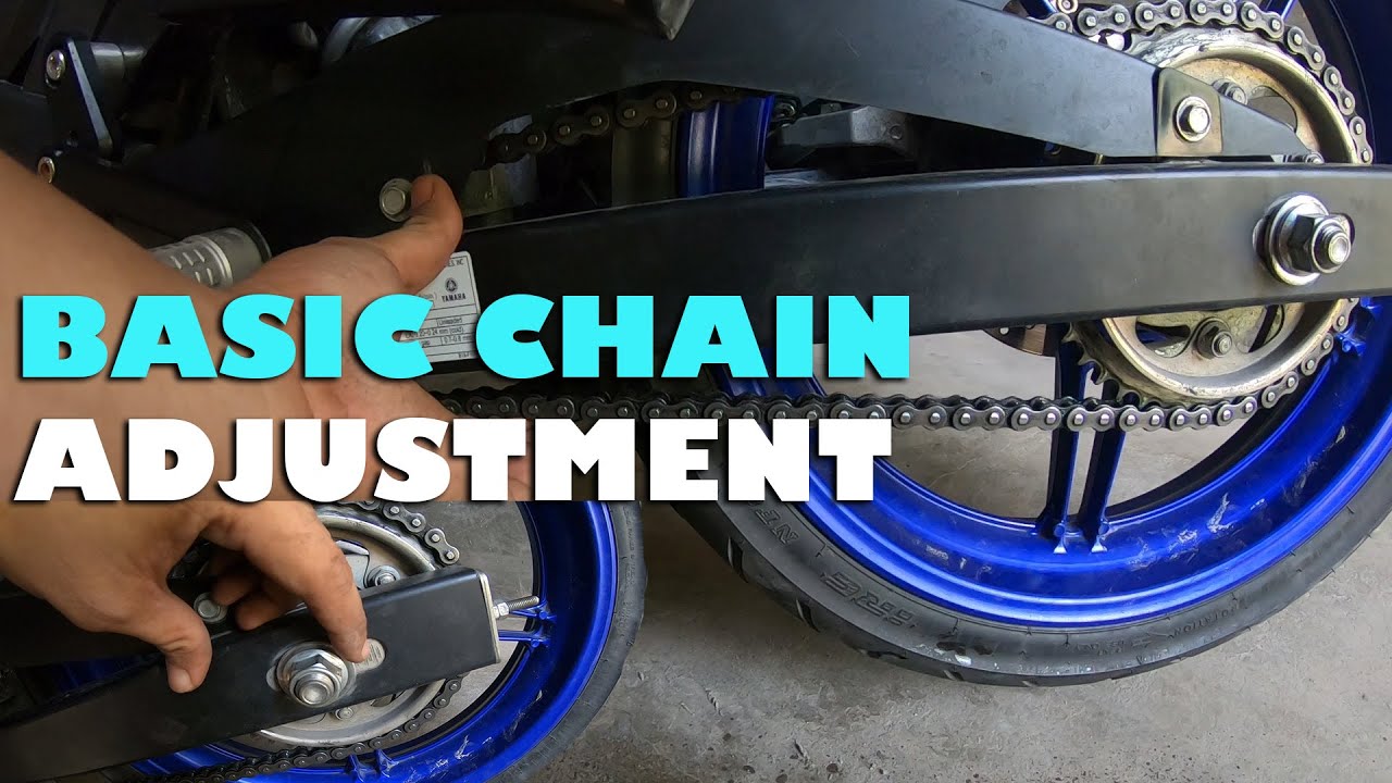HOW TO ADJUST CHAIN| SNIPER 150 2019