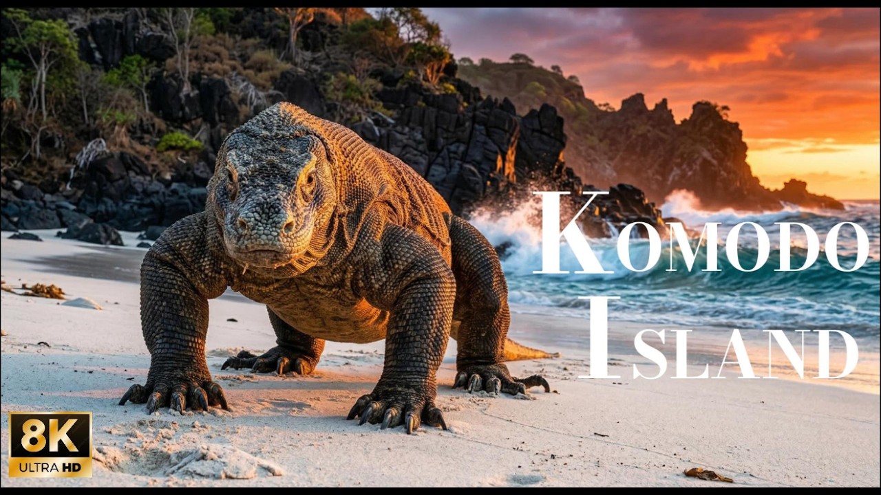 Land of Dragons on Komodo Island in 8K: Untouched wilderness and stunning wildlife
