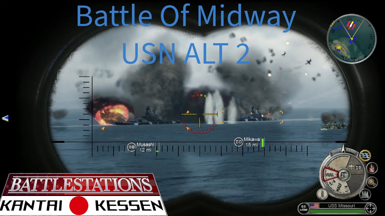 Battlestations Pacific Kantai Kessen: USN ALT 2 Midway