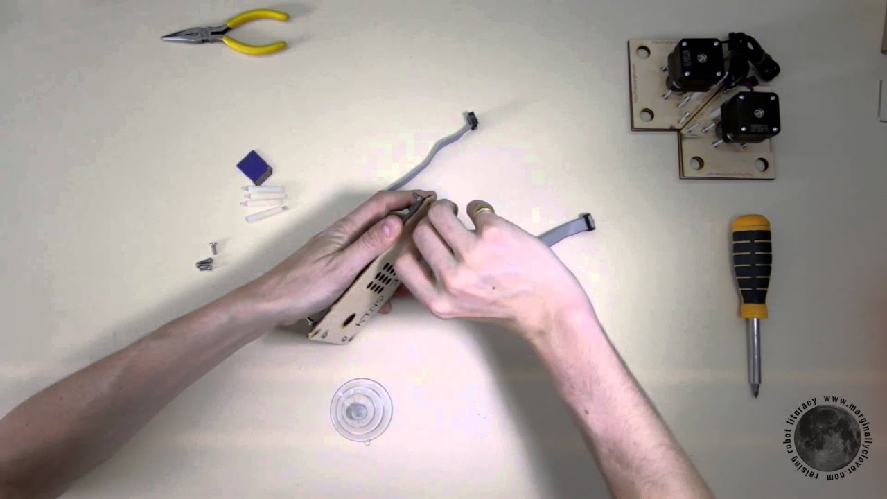 Makelangelo Drawing Robot - LCD Mount Tutorial v3.2