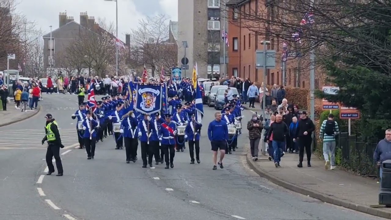 Pride of Govan flute band @ RBFB 70th anniversary parade 2022