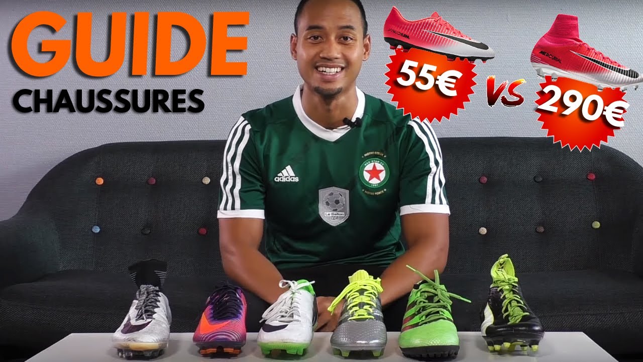 Quelles sont les différences entre des chaussures de foot à 50€ et 300€ ?