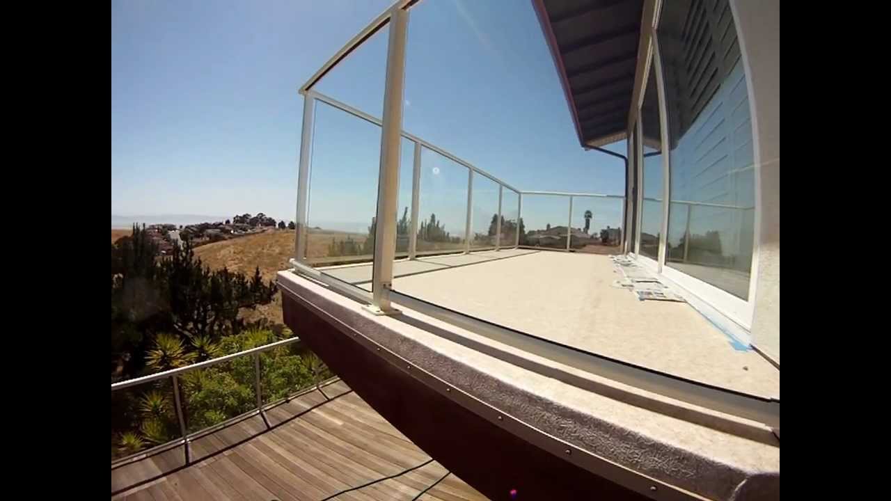 Waterproof Deck GlassRailings Duradek General Contractor SF  Bay Area Golden Gate Enterprises