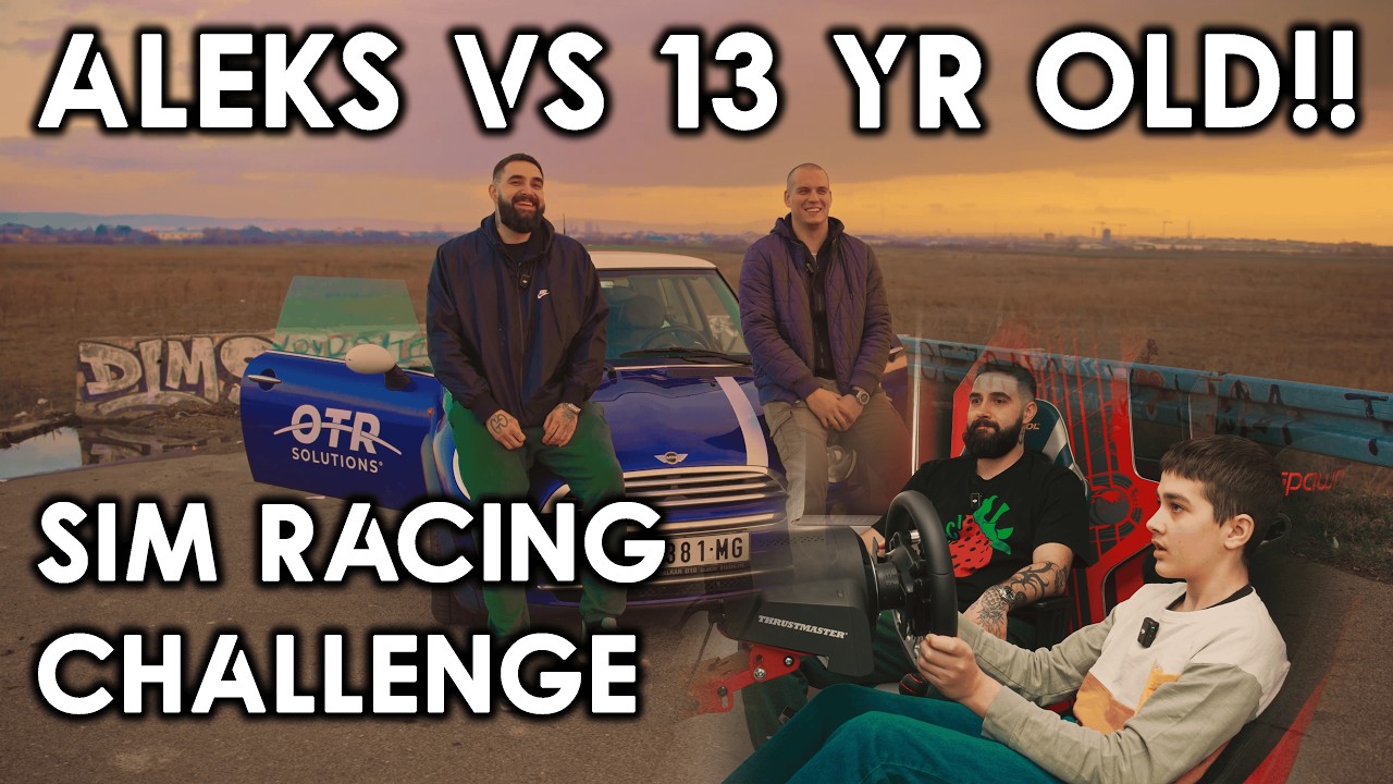 Aleks vs. 13-Year-Old Sim Racing Challenge