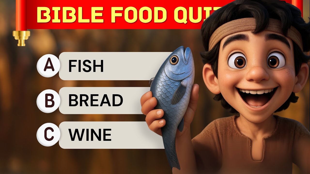 The Ultimate BIBLE FOOD Quiz | 45 Questions with 3 Levels