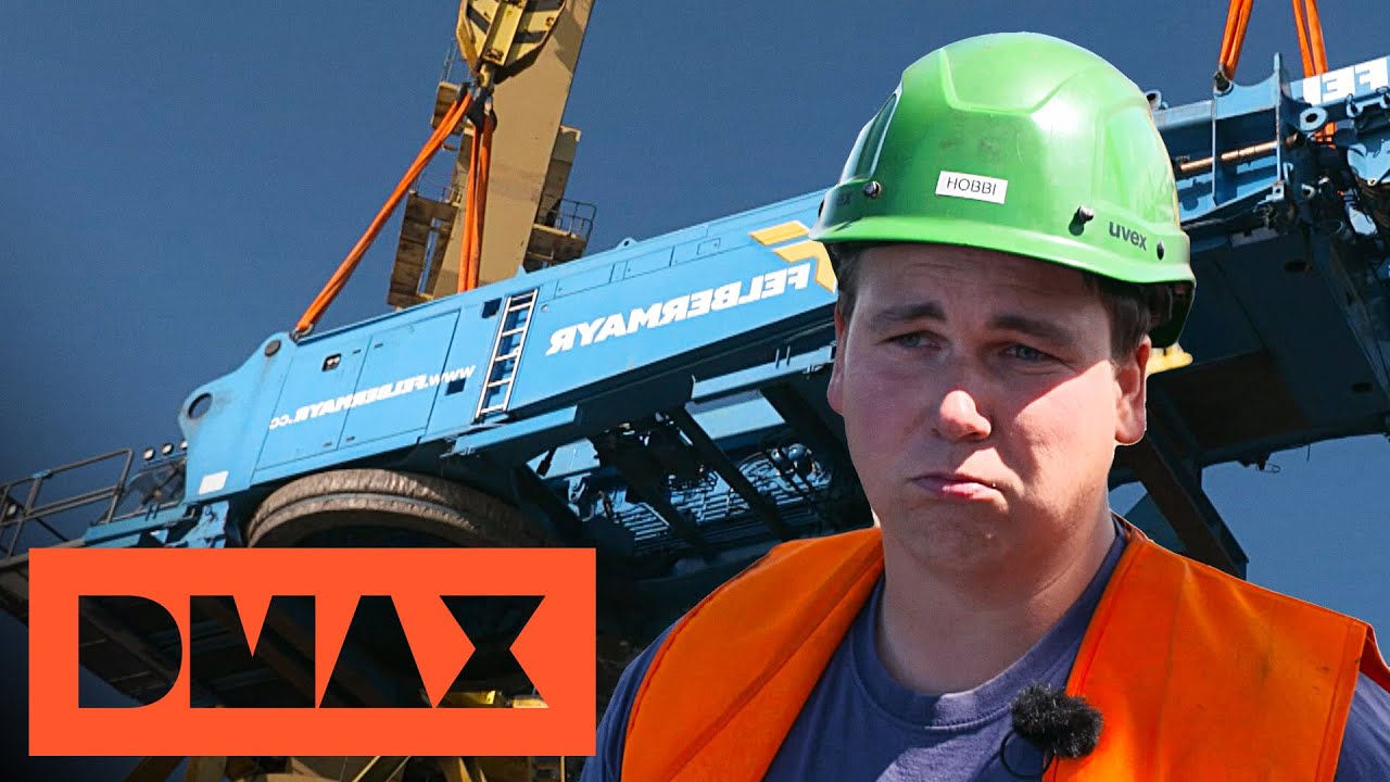 Verladung eines 650 Tonnen Kran im Rostocker Hafen | Deutschland 24/7 | DMAX Deutschland