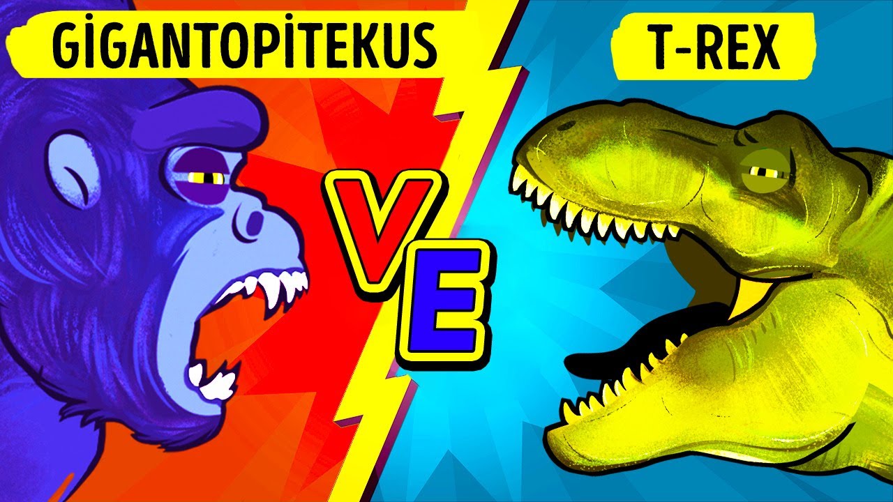 Gerçek King Kong Ve T-Rex: Gerçek Titanların Karşılaşması
