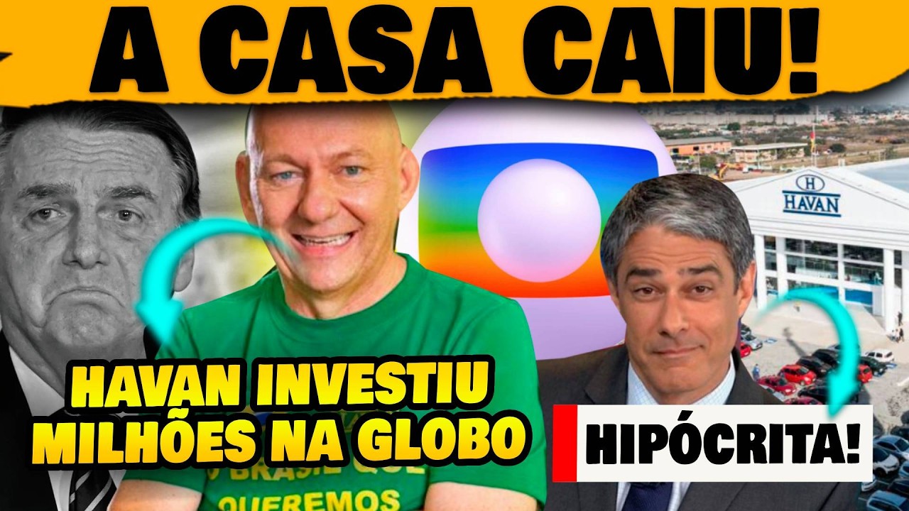 🚨 A casa caiu! Havan investe mais de R$ 200 milhões na Globo e vira patrocinadora