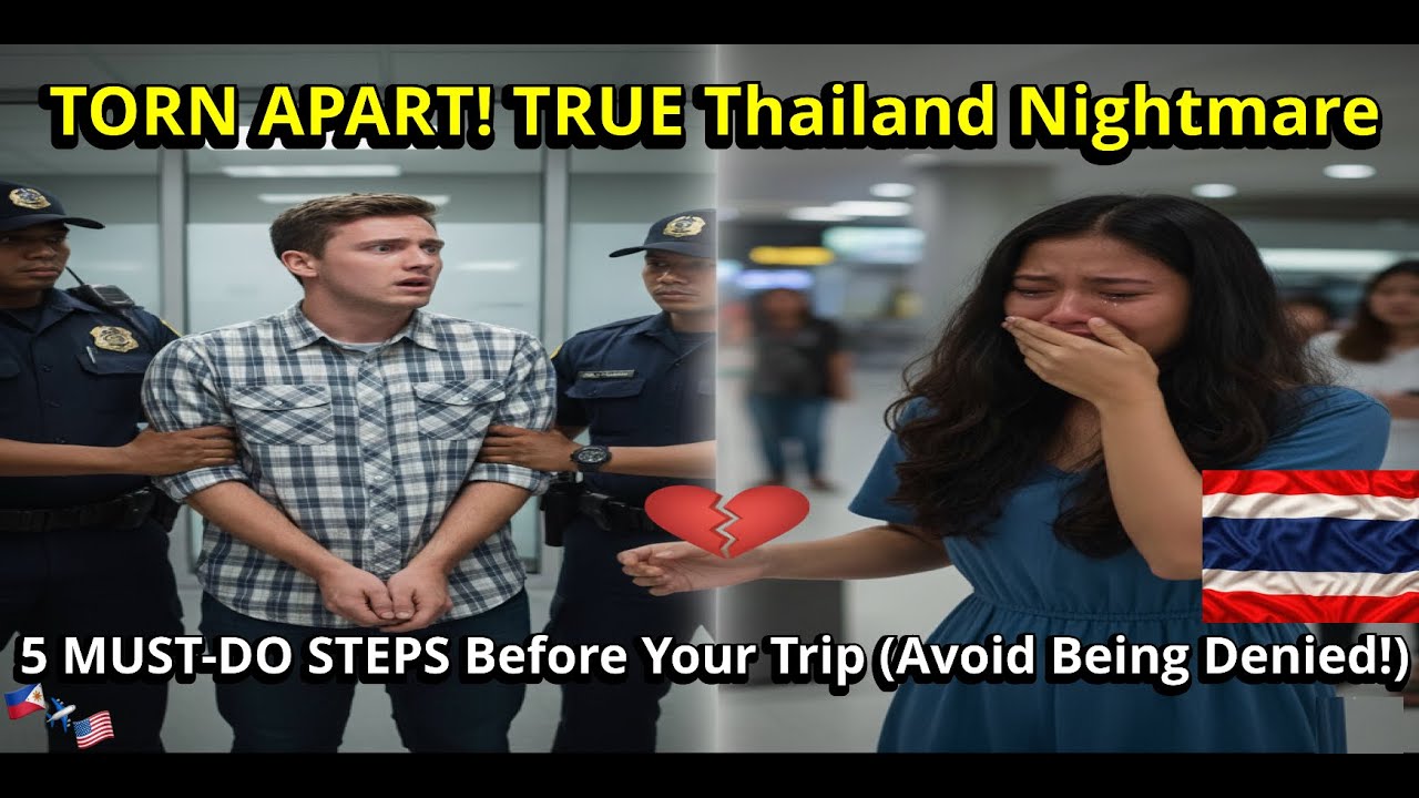 🚫ЗАДЕРЖАН! Въезд в Таиланд запрещен в 2025 году ✈️ Аэропорт Бангкока! 5 вещей, которые вы ОБЯЗАТЕ...