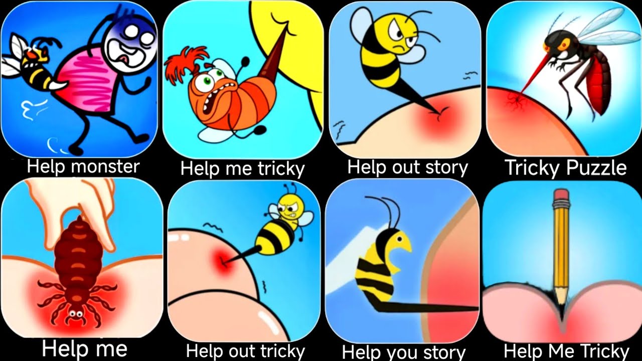 Help me tricky Puzzle,Help out story,Tricky Puzzle,Help Monster,Help me story,Help you story.