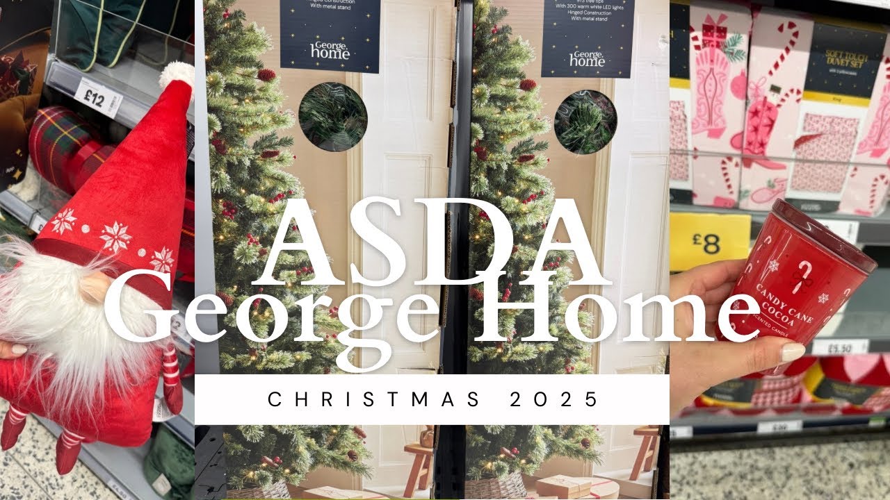 CHRISTMAS HAS ARRIVED AT ASDA 🎄| GEORGE HOME | CHRISTMAS TREES, BEDDING, CLOTHING AND MORE 
