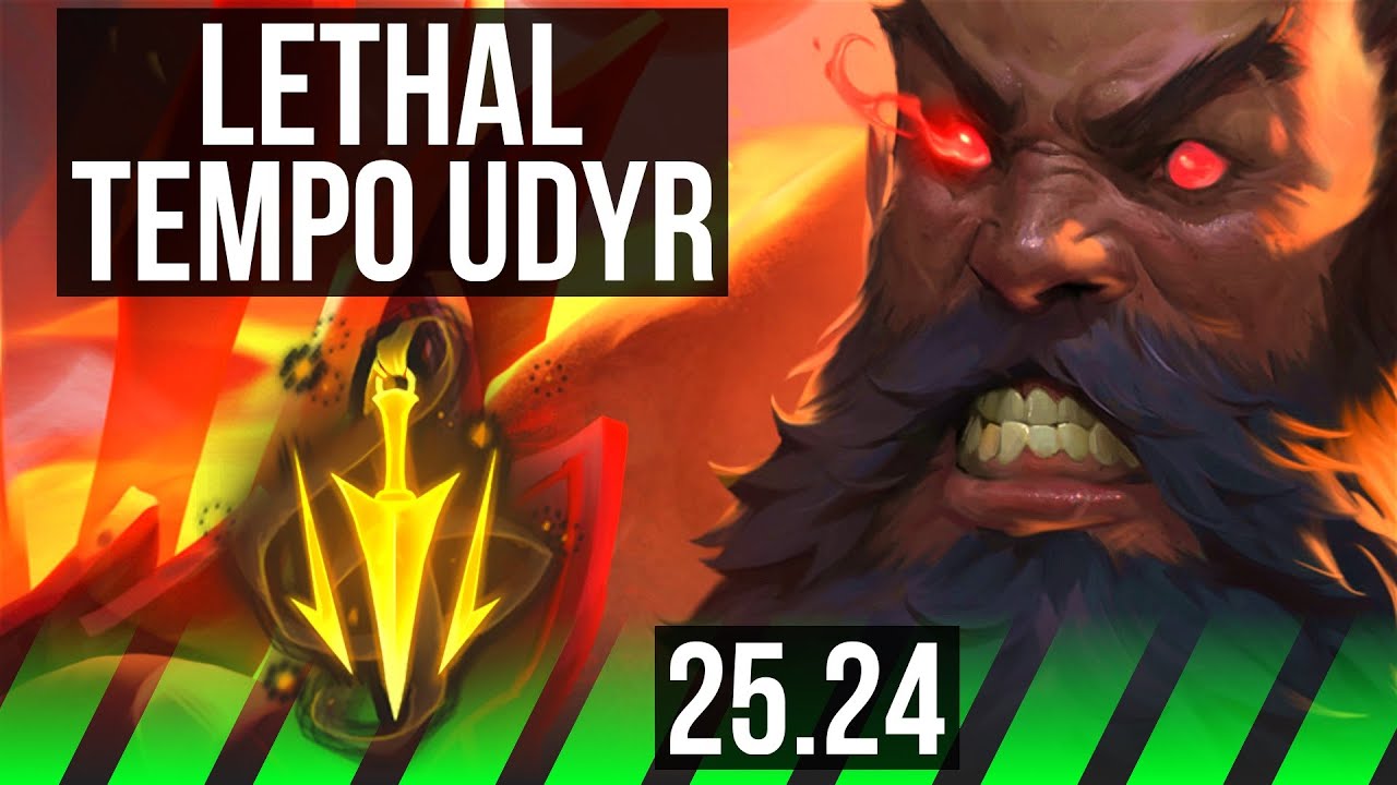 UDYR vs MASTER YI (JGL) | Lethal Tempo | EUW Master | 25.24
