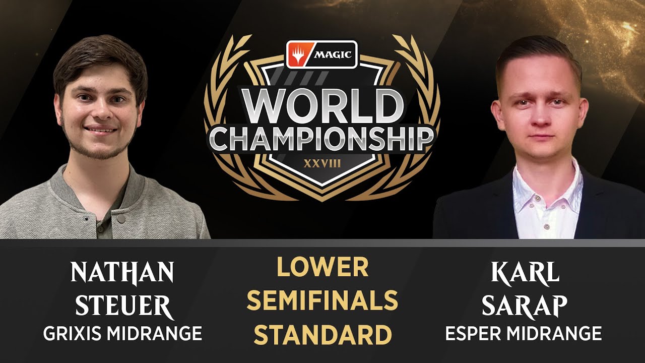 Karl Sarap vs Nathan Steuer | Lower Semifinal |  World Championship XXVIII Top 4