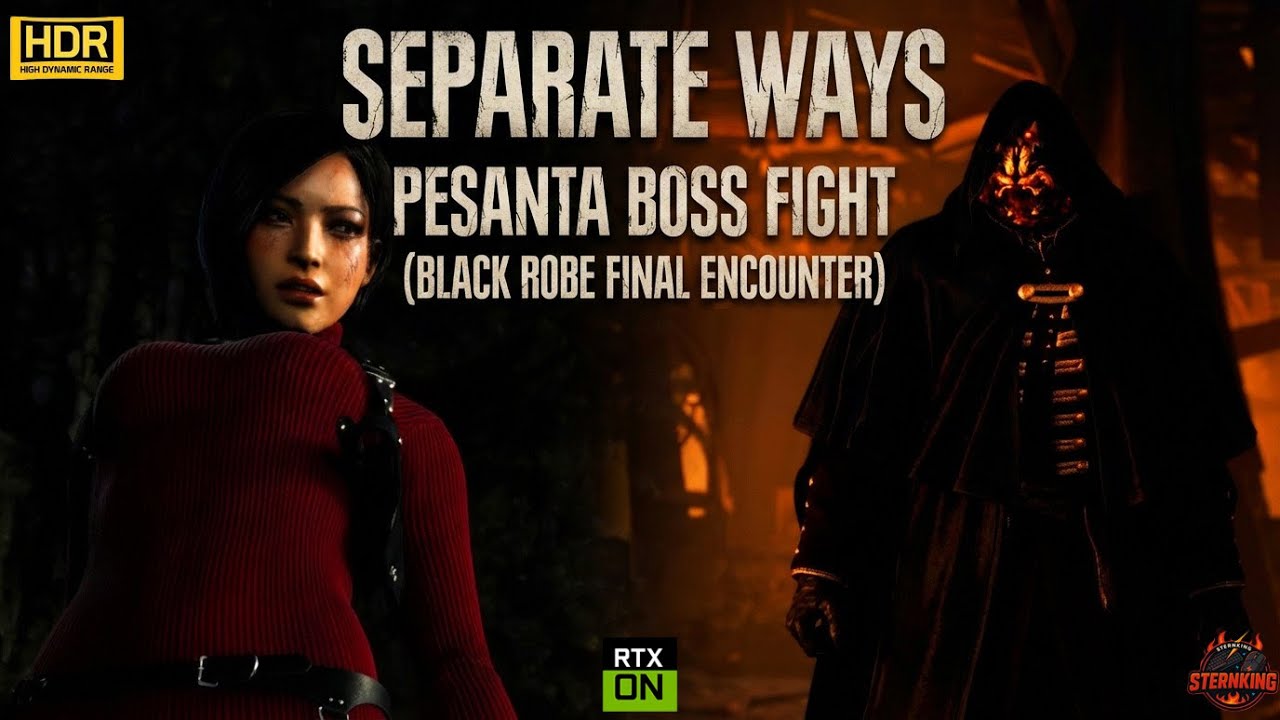 Pesanta Boss Fight (Black Robe) | Separate Ways DLC – Resident Evil 4 Remake