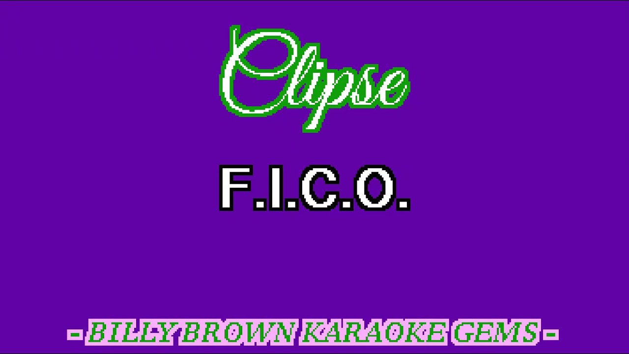 karaoke Clipse - F.I.C.O. (BBKG130)