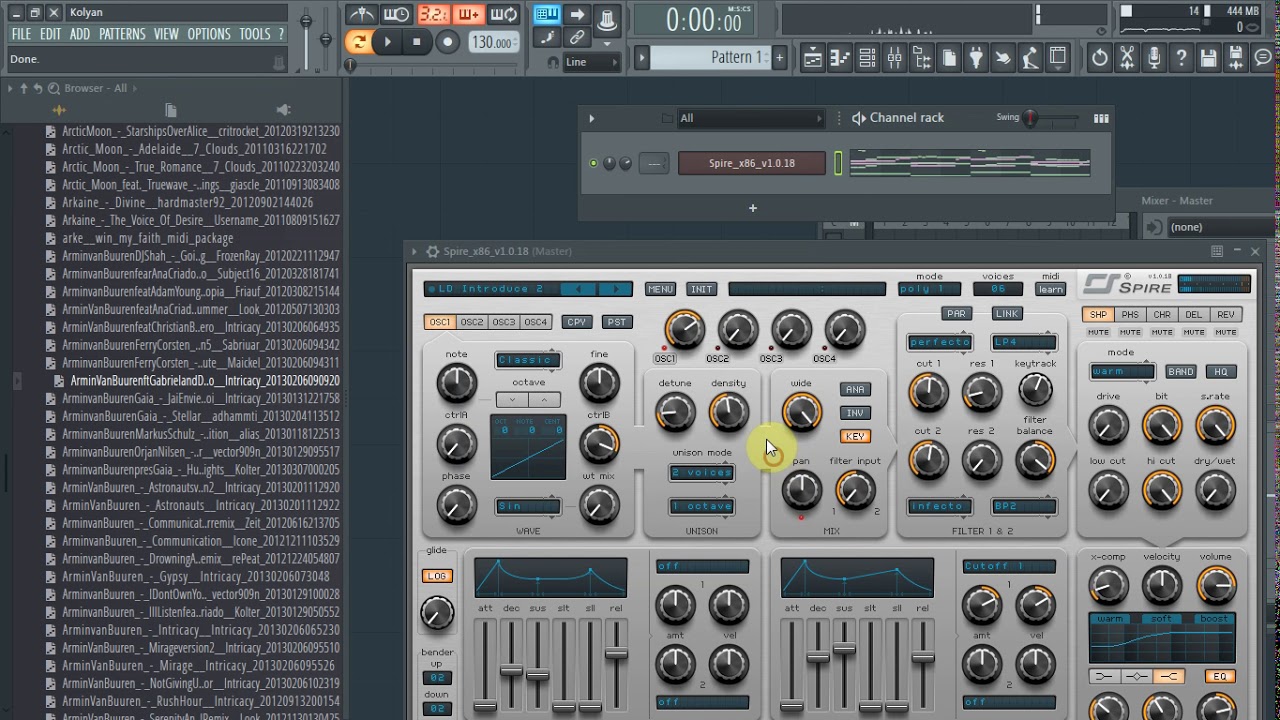 Free Trance Midi-Trance Artists Midi Collection)