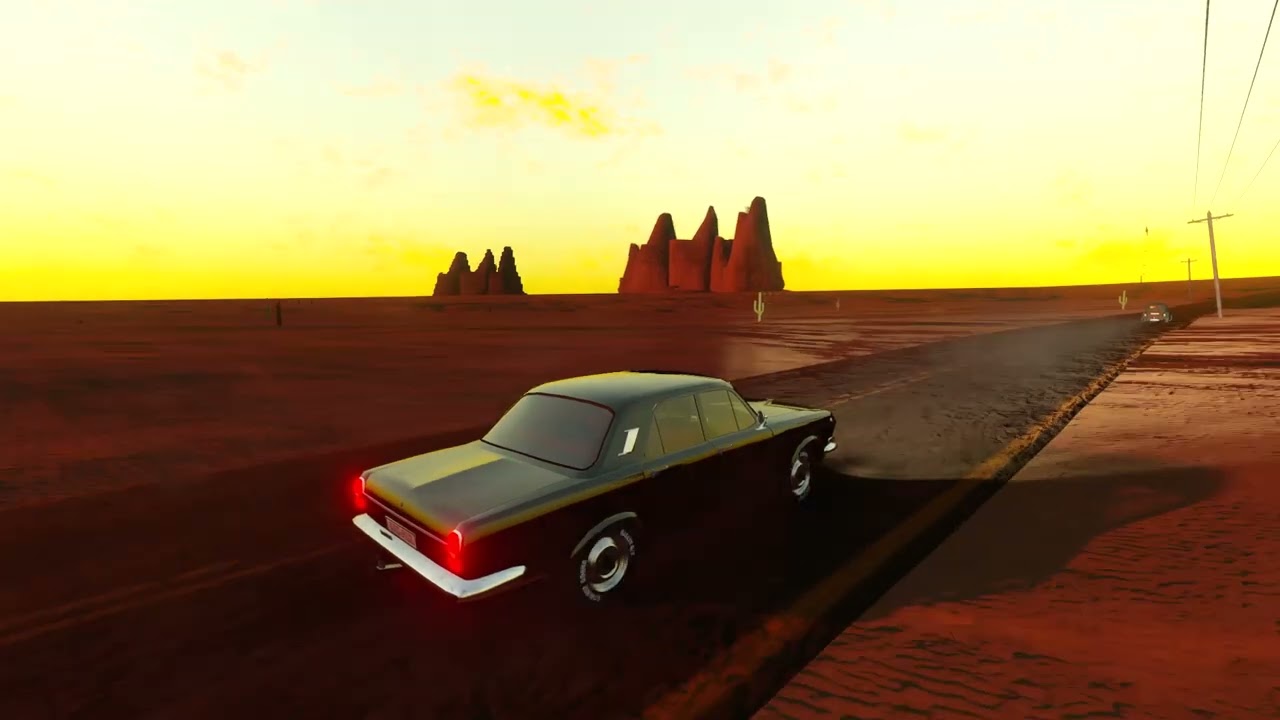 TheLongDrive Gaz 24 Volga drive