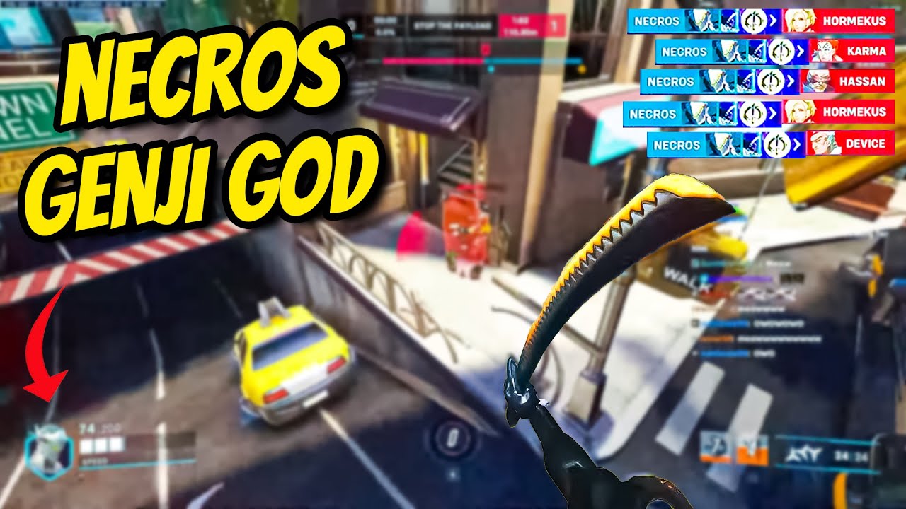NECROS Shows Why GENJI Is INSANELY Good In Overwatch 2