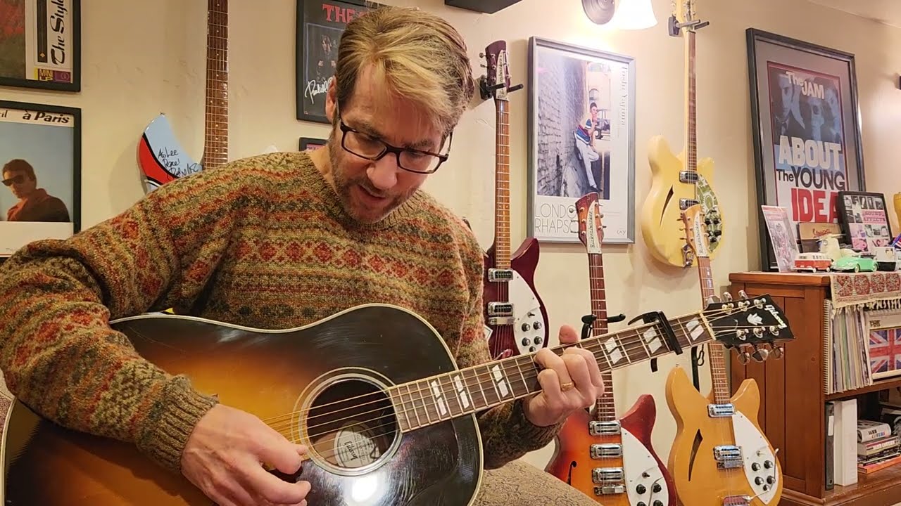 The Smiths (Johnny Marr):  Accept Yourself (lesson; tutorial) Gibson Southern Jumbo acoustic