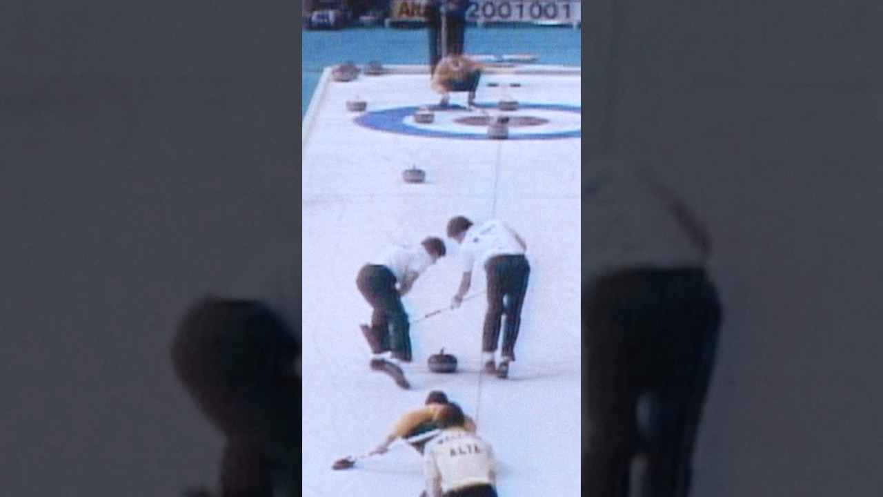 This legendary shot won The Brier #alhackne #curling #netflix