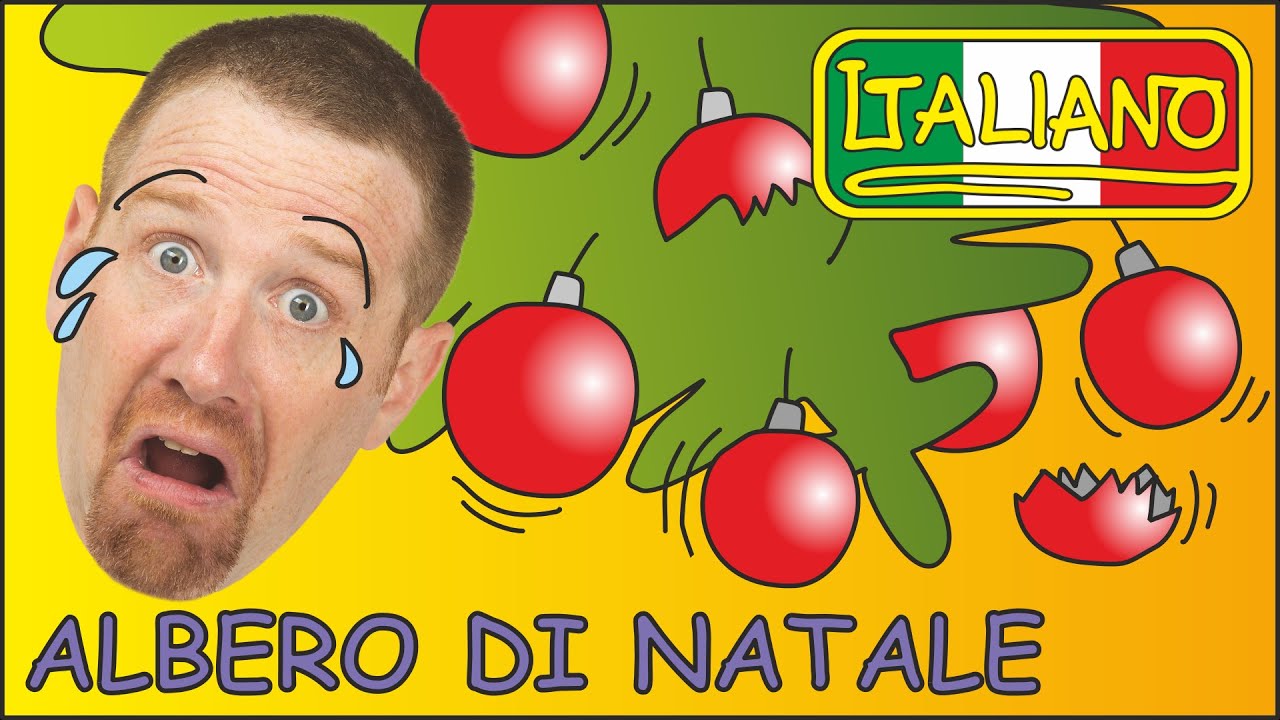 Canzone dell&rsquo;albero di Natale | Storie per bambini in Italiano da Steve and Maggie Italiano