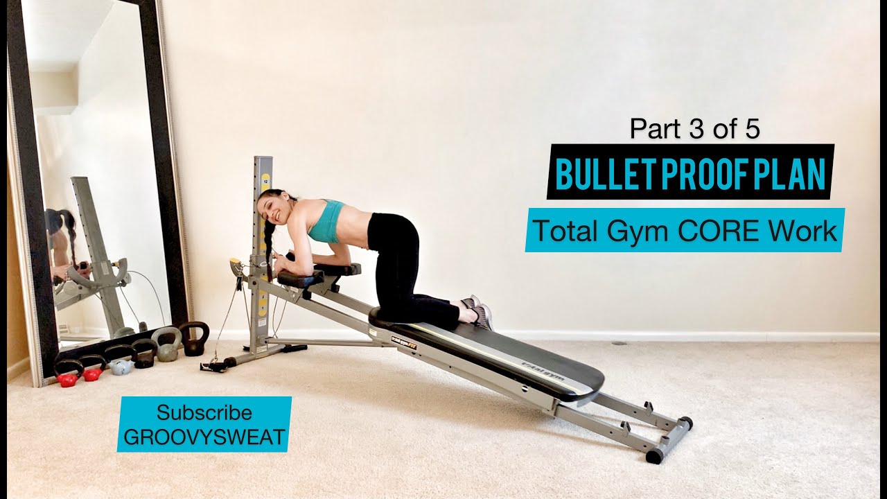 Bullet Proof Plan: CORE [Part 3 of 5] | Total Gym Full Workout | Maria Sollon Fitness | Groovy Sweat