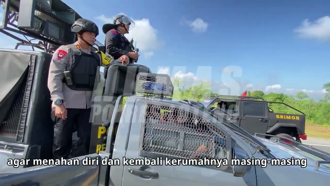 Respon Cepat Kapolres Cegah Bentrok Antar Kampung Di Kecamatan Pujut