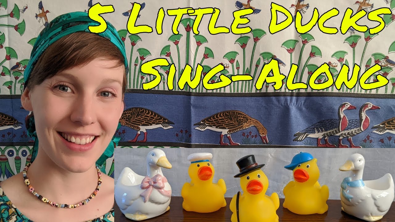 Counting Songs - Singing 5 Little Ducks Went Swimming Live | Nursery Rhymes