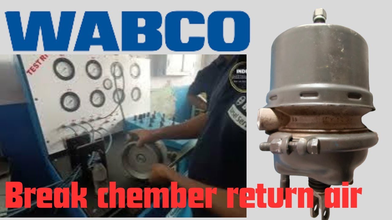 वेबको ब्रेक चेम्बर रिटर्न एयर समस्या समाधान webco break chember return air problem solution #wabco