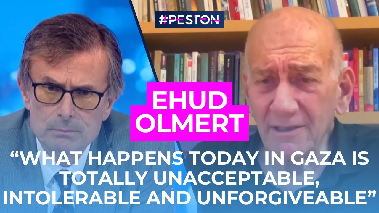 Ex-Israeli PM Ehud Olmert | Gaza - ‘unacceptable, intolerable & unforgivable’ | Full IV | ITV Peston