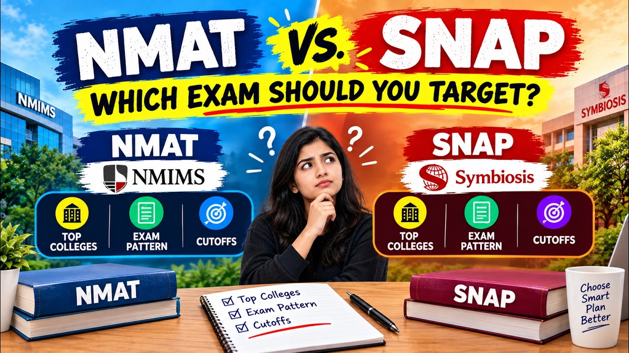 NMAT vs. SNAP: Which exam should you target in 2026? Difficulty level, Top colleges, Average salary