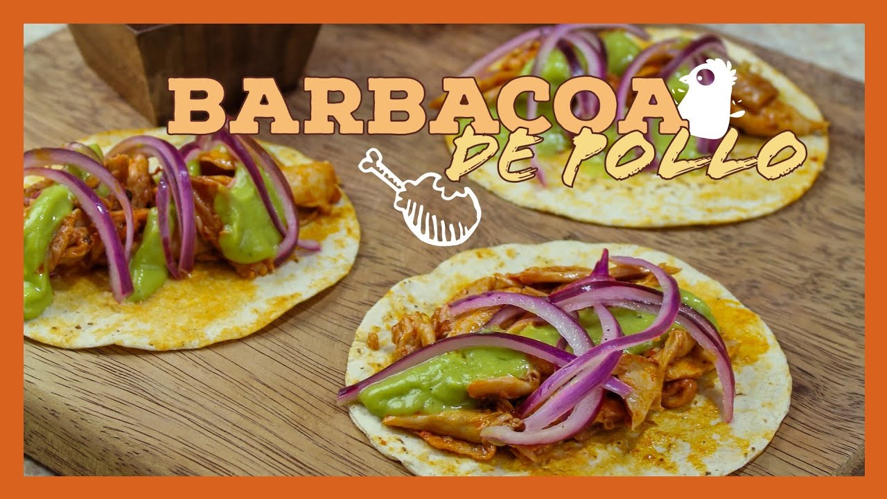 Barbacoa de POLLO CASERA