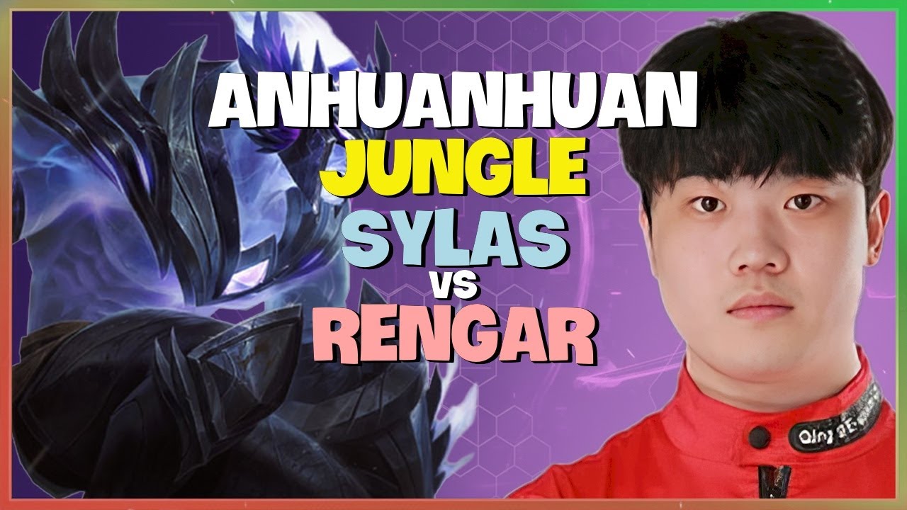 AnHuanHuan Rank 1 Sylas Jungle Pathing and Mechanical Execution Master Showcase Engsub