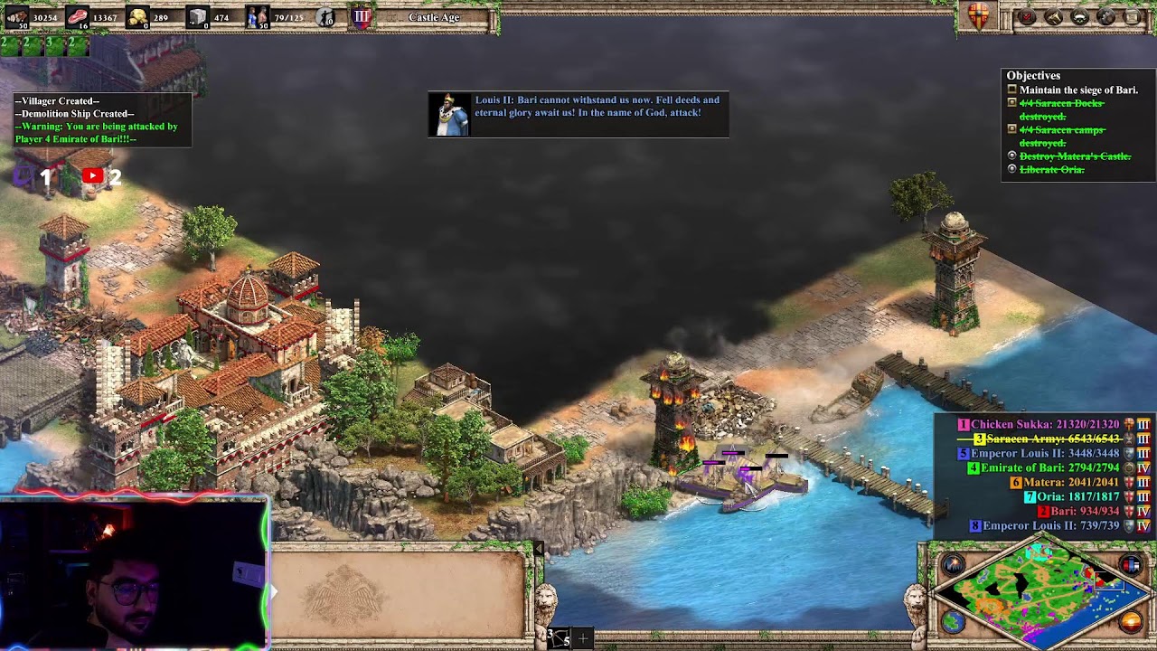 Age of Empires 2 - Bari - hard Campaign