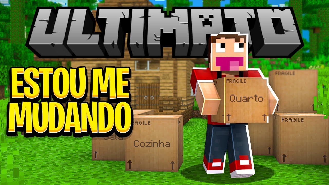 VOU MORAR COM MEUS AMIGOS YOUTUBERS - Minecraft ULTIMATO #9 -Dlet-