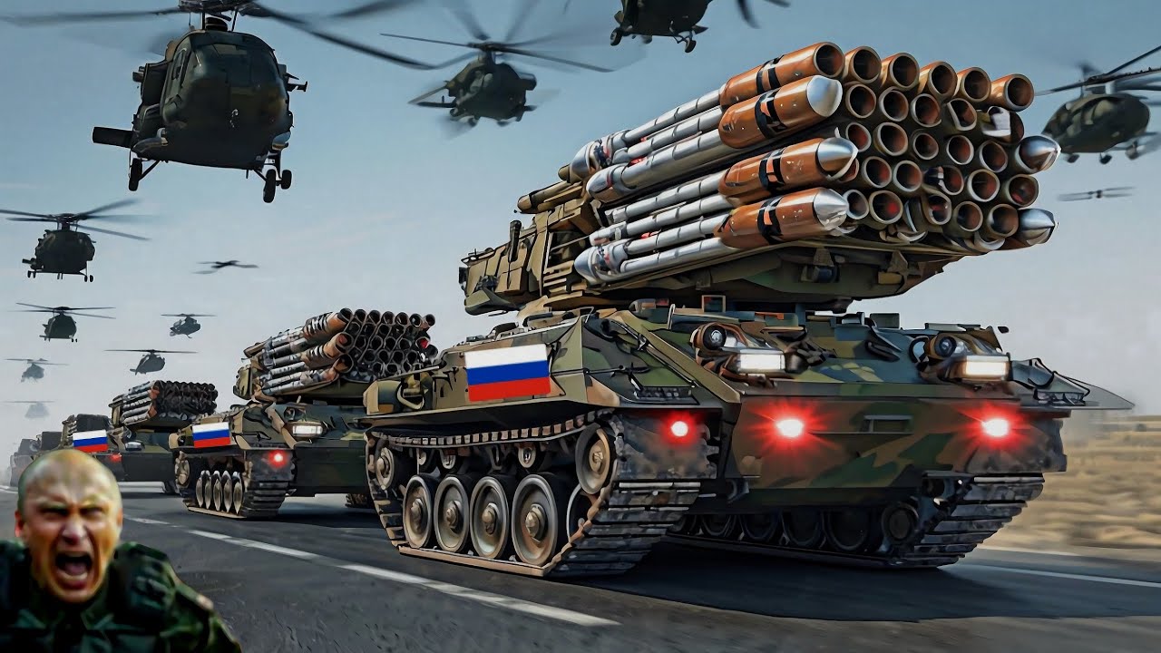 1 lipca! 450 rosyjskich czołg&oacute;w rakietowych przechwyconych przez Ukrainę ze wzg&oacute;rz - ARMA 3