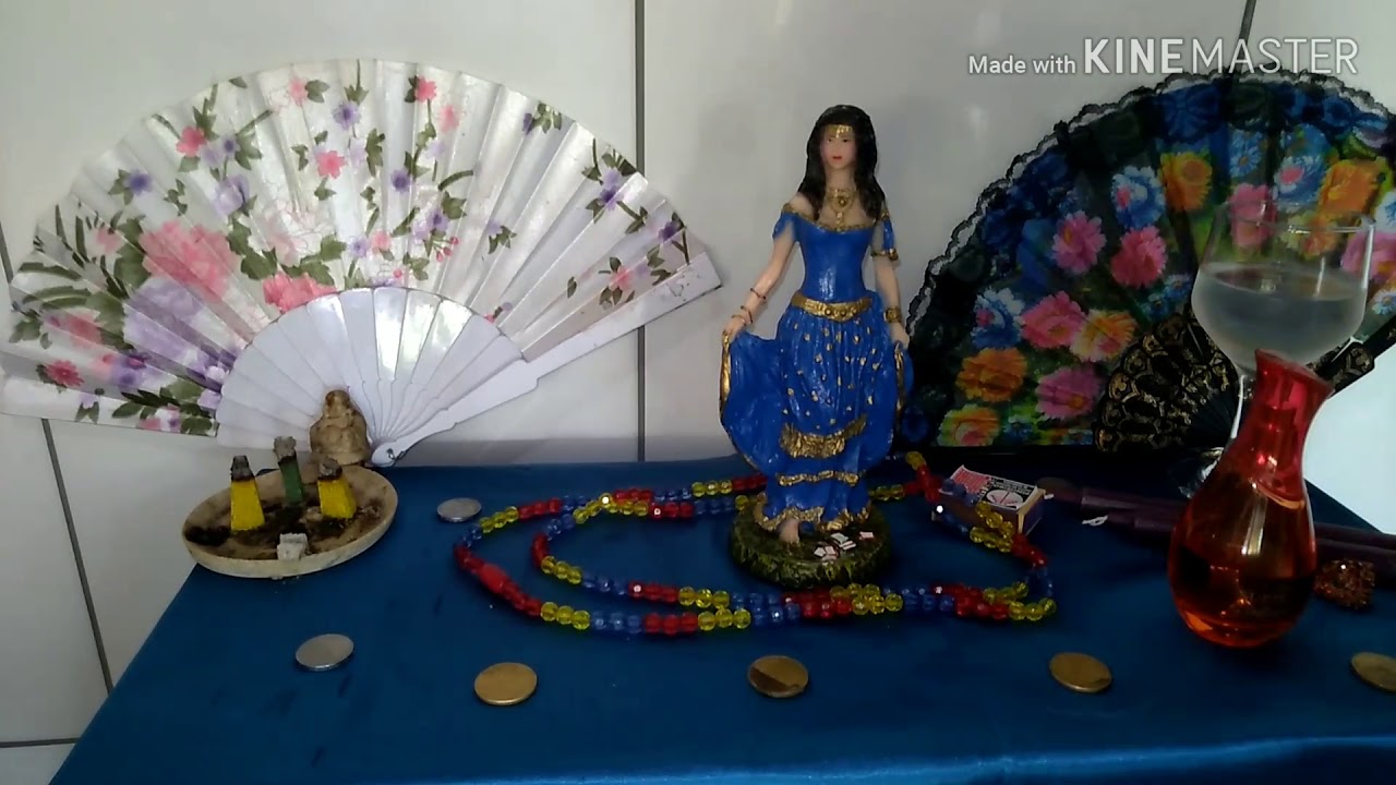 Como montar um altar cigano